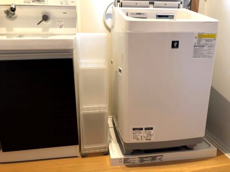 ずっと気になっていた洗濯機横のスキマ 無印良品のポリプロピレンストッカーでなんとかした話 Habit Magazine